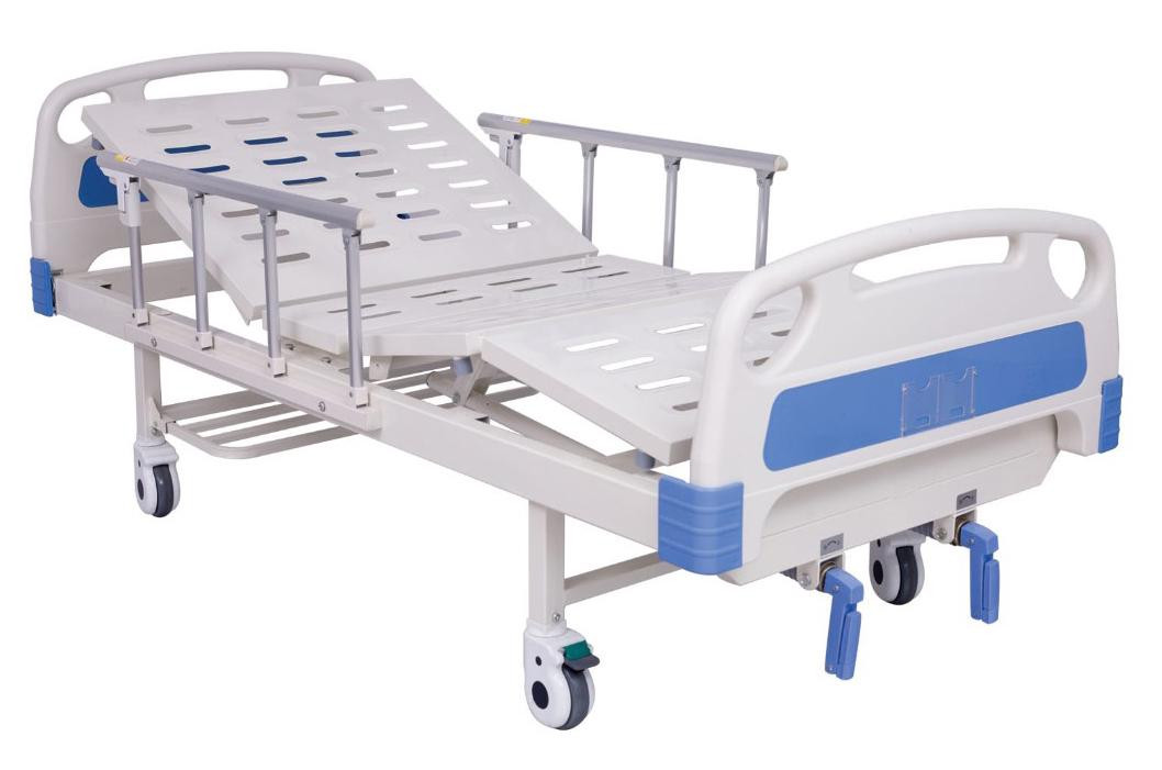 Double crank ICU bed
