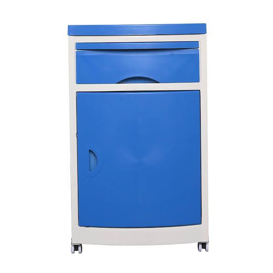 Plastic bedside locker